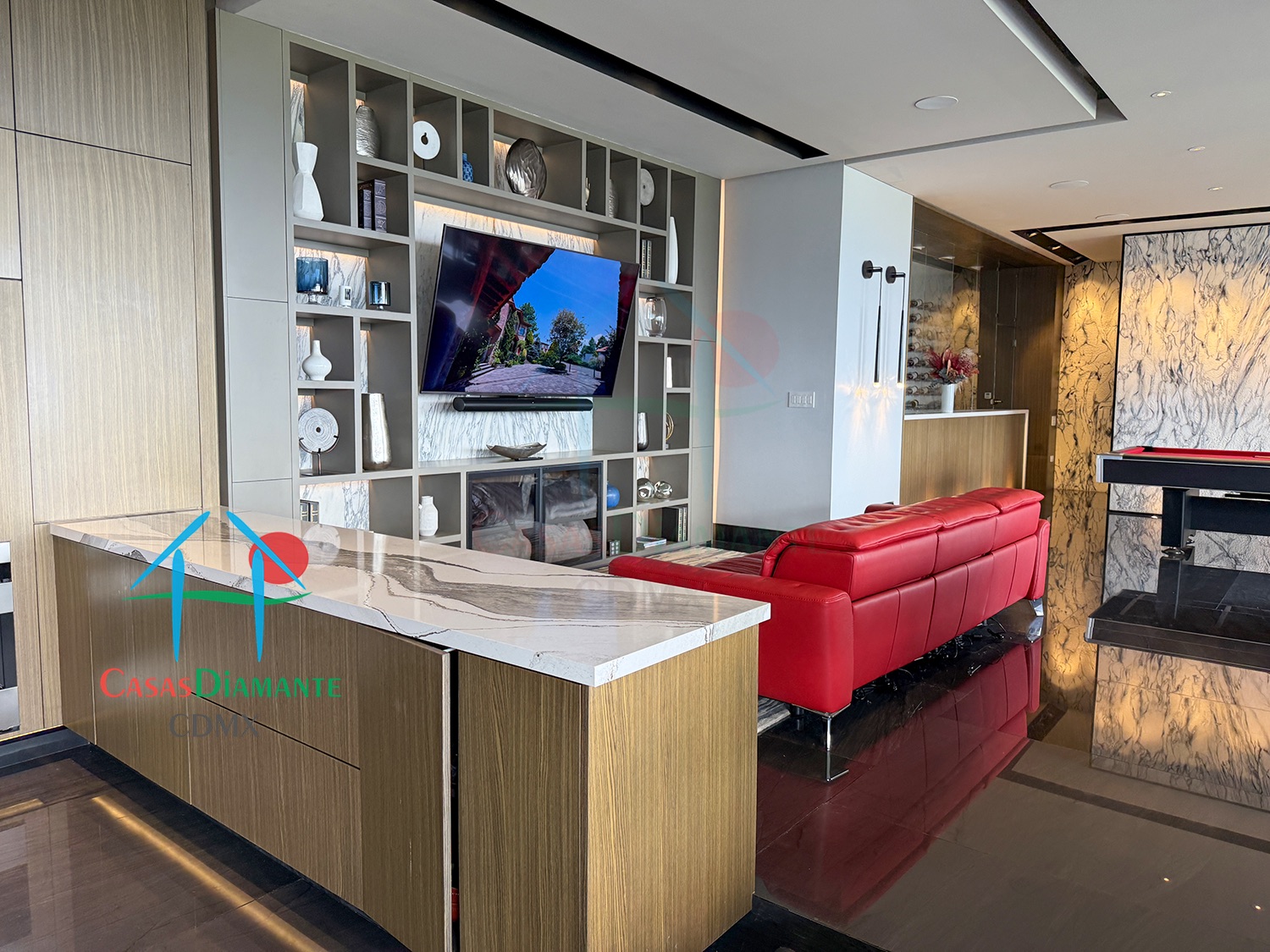 Santa Fe Punta del Parque Mini Golf - Sala de televisión 1